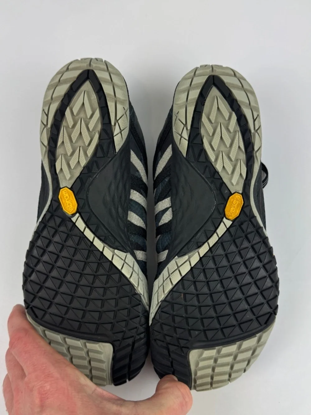 Merrell Womens Size 8 Trail Glove 4 Barefoot Running Shoes Black Blue
